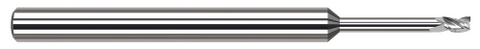 34613 3 FL - 0.0130" Cutter DIA x 0.0190" LOC x 0.1040" Reach - Uncoated