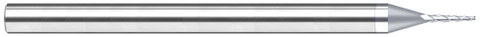 992730-C8 3 FL - 0.0300" Cutter DIA x 0.1560" (5/32) LOC  - TiB2 Coated