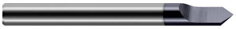 25030-C3 0.2500" (1/4) Shank DIA x 30° included  - 1 FL - AlTiN Coated