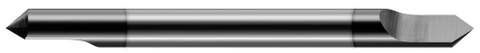 975108-C4 0.1250" (1/8) Shank DIA x 90° included  DE - 1 FL - Amorphous Diamond Coated