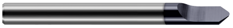 72730-C3 0.1250" (1/8) Shank DIA x 0.0025" Radius x 60° included  - 1 FL - AlTiN Coated