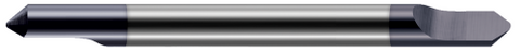 818316-C3 0.2500" (1/4) Shank DIA x 0.0050" Radius x 90° included  DE - 1 FL - AlTiN Coated