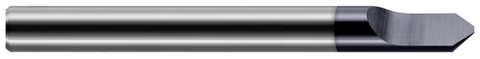 18242-C3 0.1250" (1/8) Shank DIA x 0.0150" (1/64) Flat x 60° included  - 1 FL - AlTiN Coated