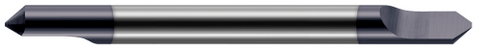 818208-C3 0.1250" (1/8) Shank DIA x 0.0050" Flat x 90° included  DE - 1 FL - AlTiN Coated