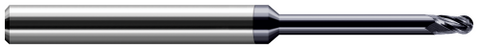 887231-C6 4 FL - 0.0310" (1/32) Cutter DIA x 0.0460" LOC x 0.3120" (5/16) Reach - AlTiN Nano Coated