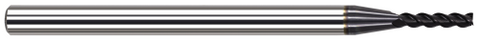 965811-C6 3 FL - 0.500 mm Cutter DIA x 0.100 mm Radius x 2.500 mm LOC  - AlTiN Nano Coated