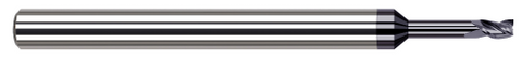 985390-C6 3 FL - 0.0900" Cutter DIA x 0.1350" LOC x 0.4500" Reach - AlTiN Nano Coated