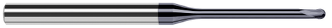 33839-C6 2 FL - 0.0390" Cutter DIA x 0.0310" (1/32) LOC x 0.4680" (15/32) Reach - AlTiN Nano Coated