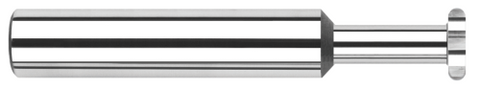67507 0.1250" (1/8) Cutter DIA x 0.0075" Radius x 0.1870" (3/16) Neck Length - Standard Slotting - 6 FL - Uncoated