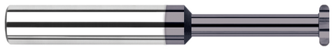 983008-C3 0.6250" (5/8) Cutter DIA x 0.1250" (1/8) Radius x 2.0000" (2) Neck Length - Standard Slotting - 6 FL - AlTiN Coated