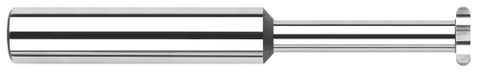 895215 0.1250" (1/8) Cutter DIA x 0.0156" (1/64) Radius x 0.3750" (3/8) Neck Length - Standard Slotting - 6 FL - Uncoated