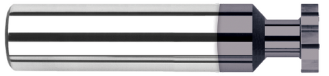 70830-C3 0.2500" (1/4) Cutter DIA x 0.0300" Width x 0.1250" (1/8) Neck Length - Deep Slotting - 6 FL - AlTiN Coated