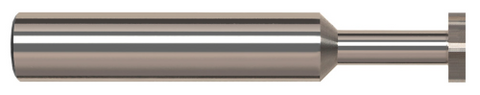 988910 0.5000" (1/2) Cutter DIA x 0.0310" (1/32) Width x 0.7500" (3/4) Neck Length - Standard Slotting - 6 FL - Uncoated