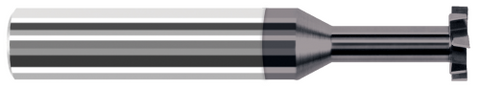 872970-C3 0.6250" (5/8) Cutter DIA x 0.0100" Radius x 0.1870" (3/16) Width x 0.9380" Neck Length - Slotting - 8 FL - AlTiN Coated