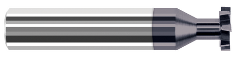 895060-C3 0.5000" (1/2) Cutter DIA x 0.1250" (1/8) Width x 0.2500" (1/4) Neck Length - Deep Slotting - 6 FL - AlTiN Coated