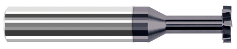 915830-C3 0.3750" (3/8) Cutter DIA x 0.0620" (1/16) Width x 0.5630" Neck Length - Standard Slotting - 8 FL - AlTiN Coated