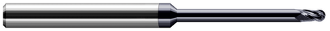 65431-C3 4 FL - 0.0310" (1/32) Cutter DIA x 0.0460" LOC x 0.3750" (3/8) Reach - AlTiN Coated