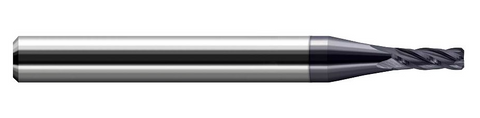 751116-C3 Harvey Tool .250 D X .030 CHAMFER STD EM, 4FL AlTiN