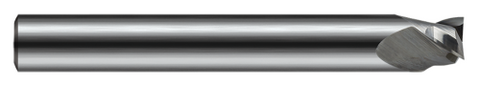 874410 3 FL - 0.2100" Cutter DIA x 0.0050" Radius x 0.1180" LOC  - Uncoated