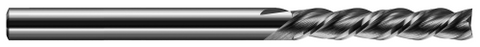864393 3 FL - 0.0937" (3/32) Cutter DIA x 0.5000" (1/2) LOC  - Uncoated