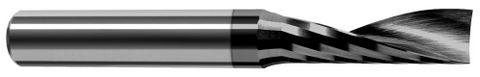 52478-C4 1 FL - 0.0781" (5/64) Cutter DIA x 0.4060" (13/32) LOC  - Amorphous Diamond Coated