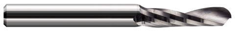 869562 1 FL - 0.0625" (1/16) Cutter DIA x 0.1860" LOC  - Uncoated
