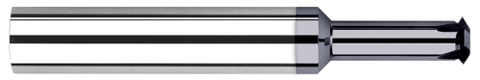 54245  #12 - 0.1600" Cutter DIA x 0.8750" (7/8) Reach - 4 FL - Uncoated