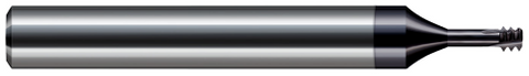 896446-C6  #1/4-28 - 0.1970" Cutter DIA x 0.5000" (1/2) Reach - 3 FL - AlTiN Nano Coated