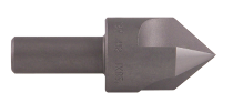 55306-TiN 1-1/4 x 60Â° KEO Cobalt RH 3 Flute Center Reamer (Countersink)