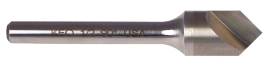 55709 KEO 5 piece set 60° Single Flute Carbide Countersink