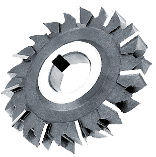 Series 744 8X1 HSS SIDE MILLING CUTTER-STG TEETH