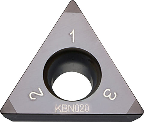 Kyocera TPGW 332S00435MET KBN020 Grade CBN, Indexable Turning Insert