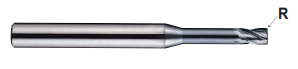 GMF22963 13/64 x 1/4 x 5/16(1-3/16) x 2-3/4 4G 2 FLUTE 30 DEGREE HELIX WITH NECK END MILL