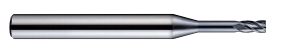 GMF28909 5/64 x 3/16 x 1/8(1/2) x 2 4G MILL 4 FLUTE 30 DEGREE HELIX WITH NECK END MILL