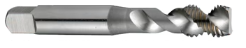 BW285 M5x0.8, D5 2 FLUTED METRIC SPIRAL FLUTED MODIFIED BOTTOMING BRIGHT FINISH TAP