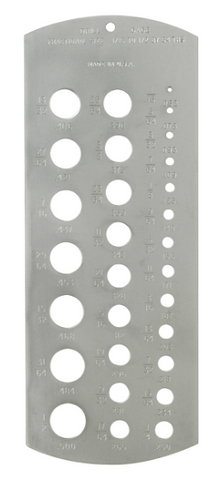 52-480-005-0. DRILL GAGE 1/16-1/2IN